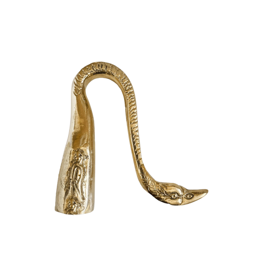 Brass Shepherd’s Hook Candle Snuffer Objet