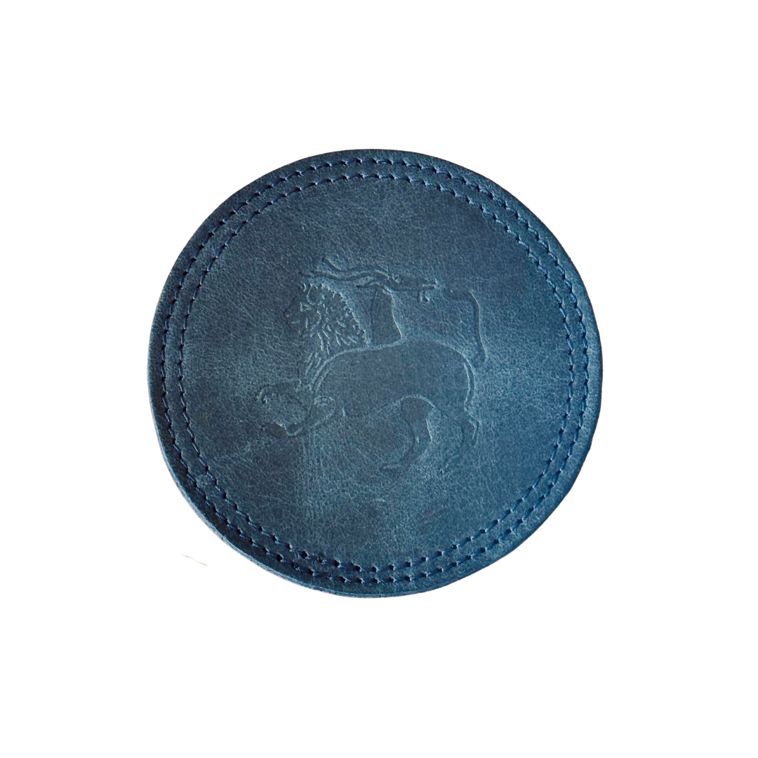 Anthologist Coasters (Set of 4) Blue