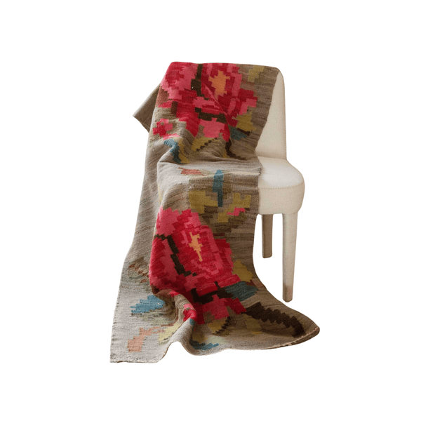 The Ioannina Rose Runner Vintage Carpet