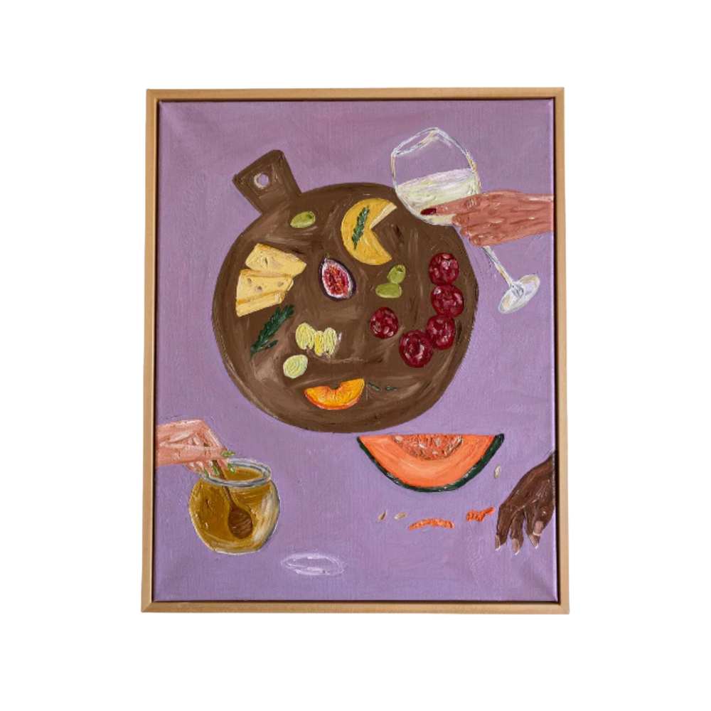 Charcuterie for Three Painting