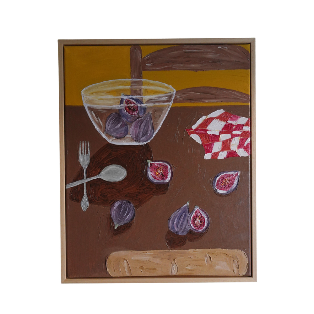 Juntos à roda da mesa I Painting