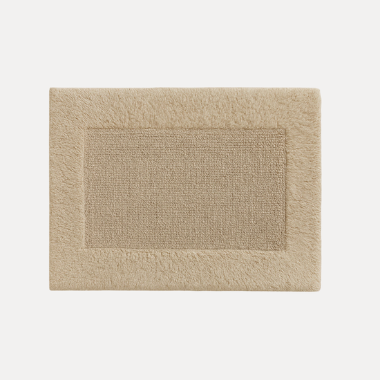 Beige Cotton Bath Mat 2100gr