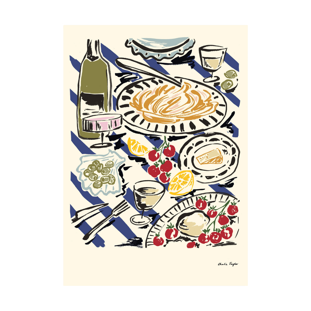 'Pasta Supper' Print