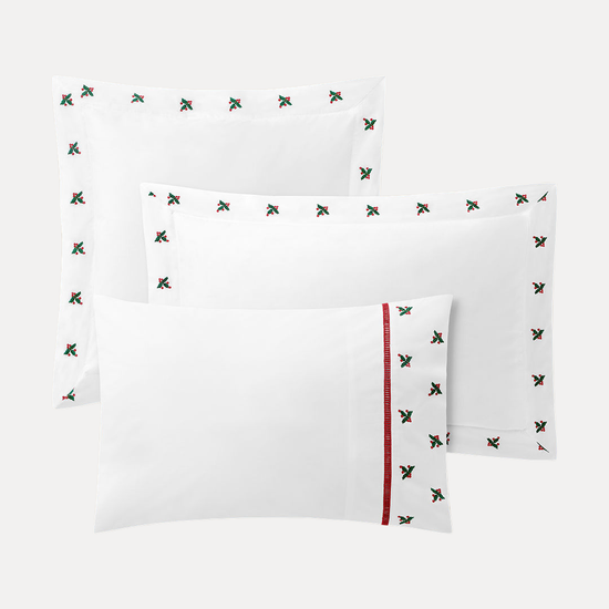 Holly Pillowcase - Cotton (200 Thread Count Percale)