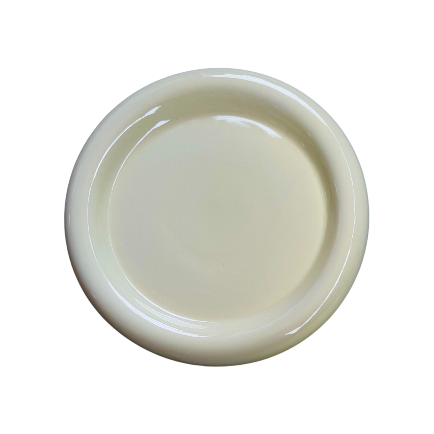 Tostadita Plate Small - White