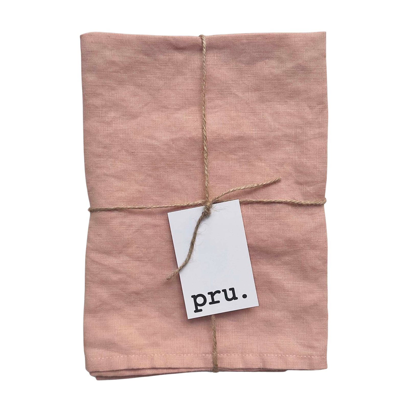100% Linen Napkins OEKO-TEX® Certified – Pale Pink X2