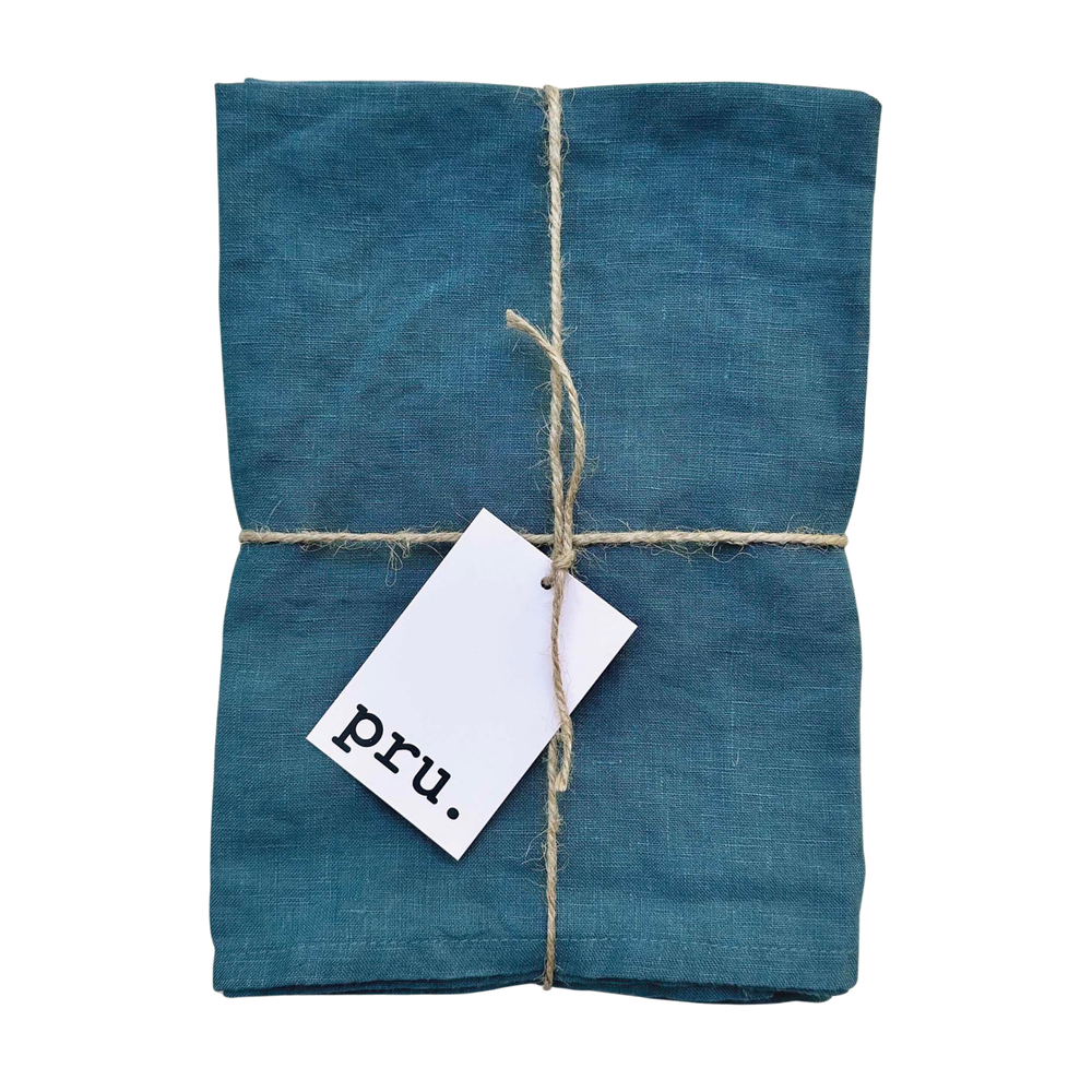 100% Linen Napkins OEKO-TEX® Certified – Islington Blue X2