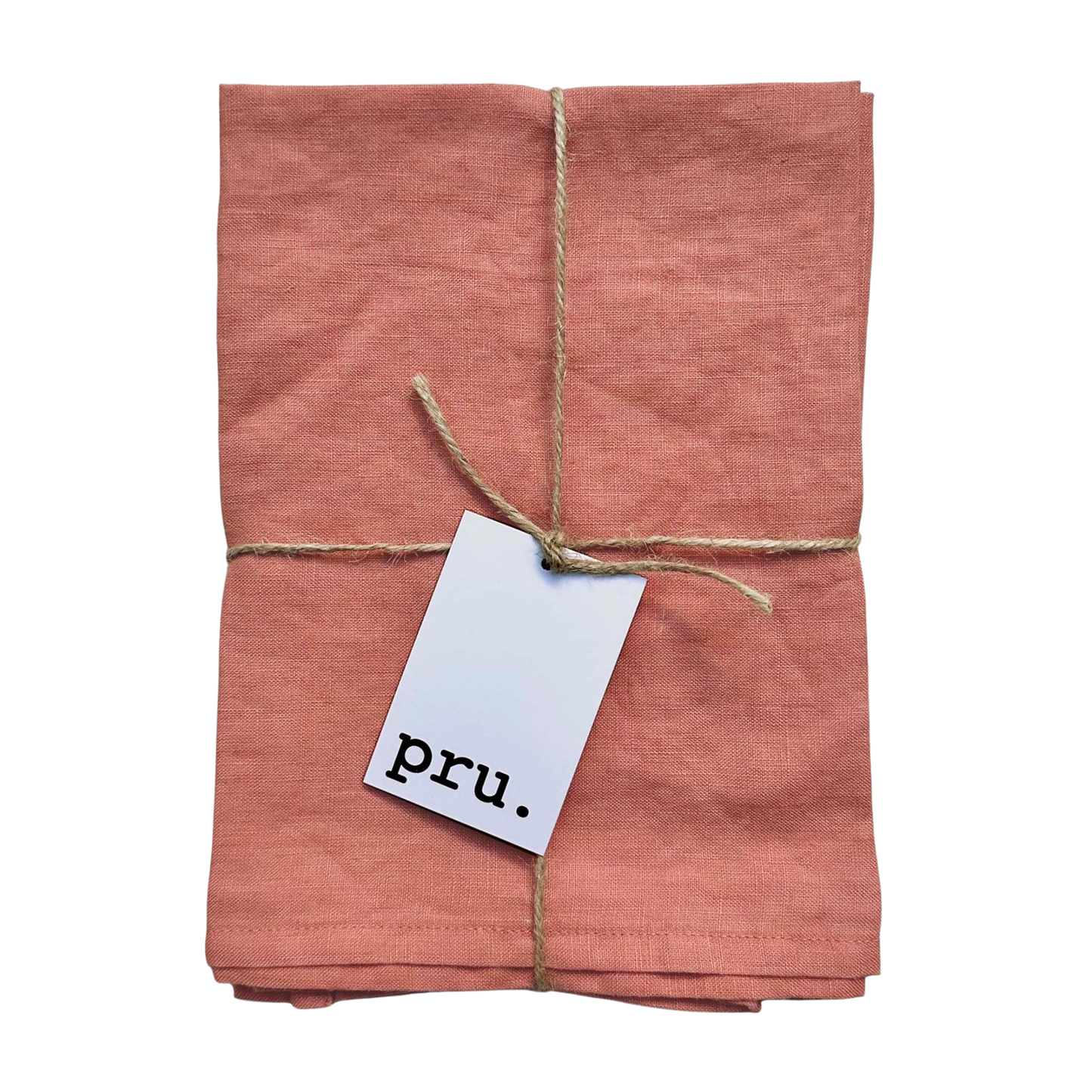 100% Linen Napkins OEKO-TEX® Certified – Pink Opal X2