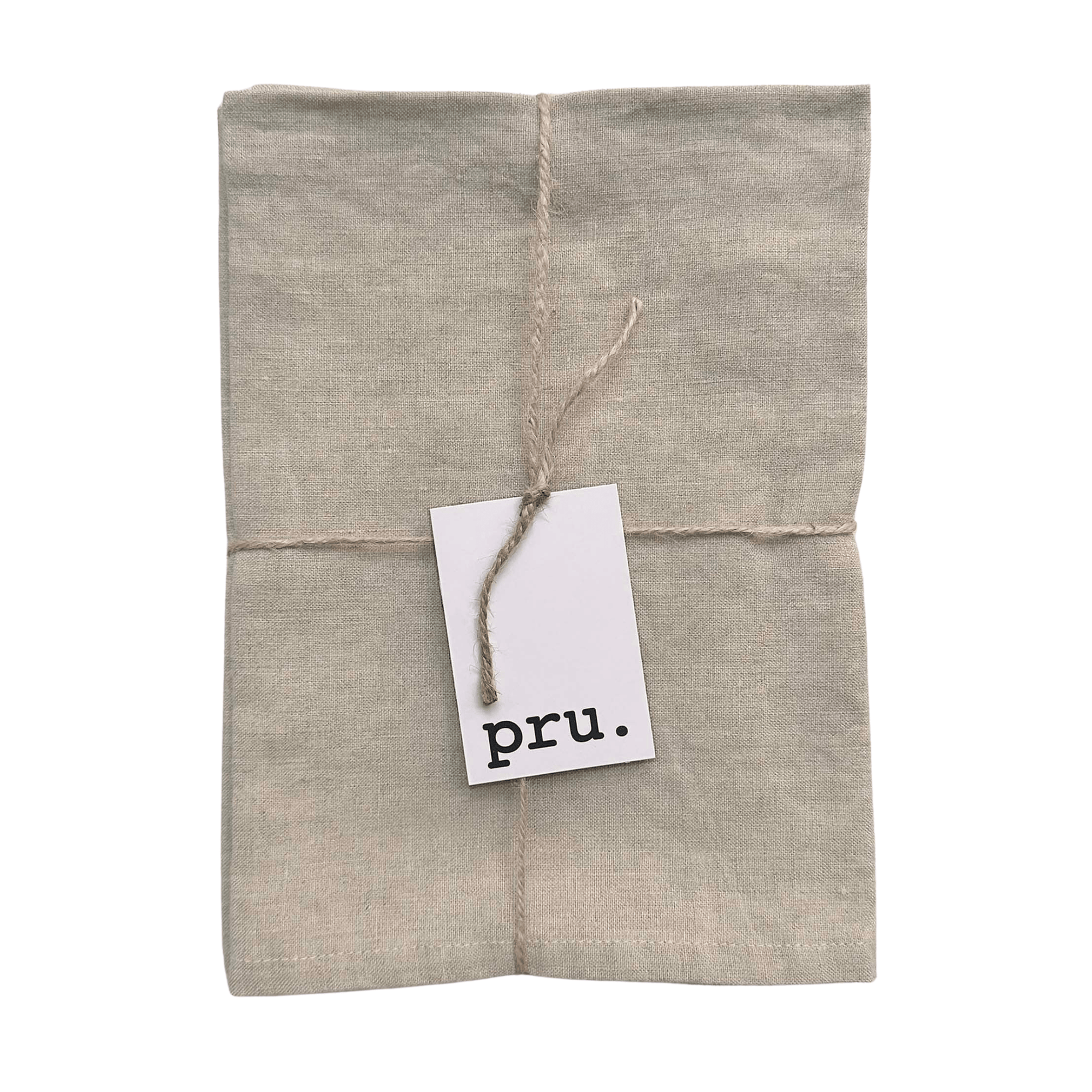 100% Linen Napkins OEKO-TEX® Certified – Natural X2