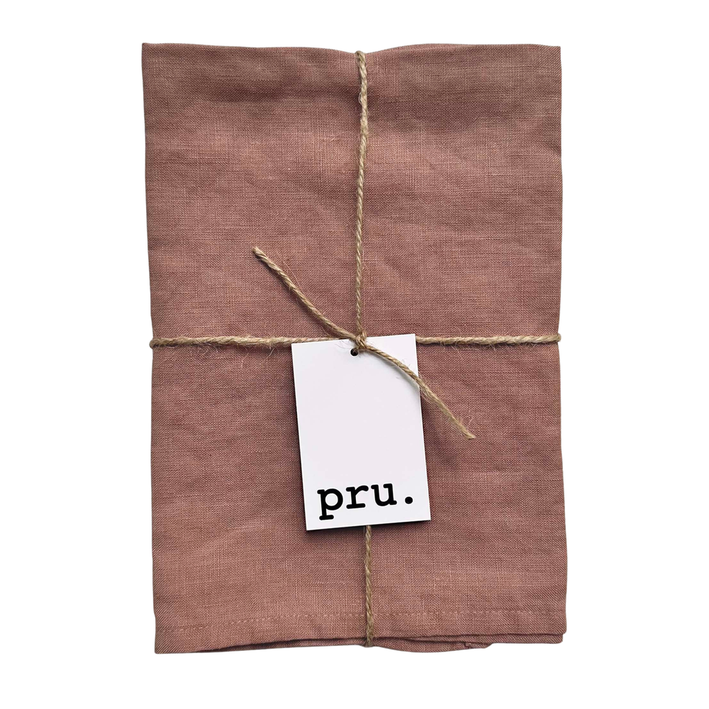 100% Linen Napkins OEKO-TEX® Certified – Faded Blush X2