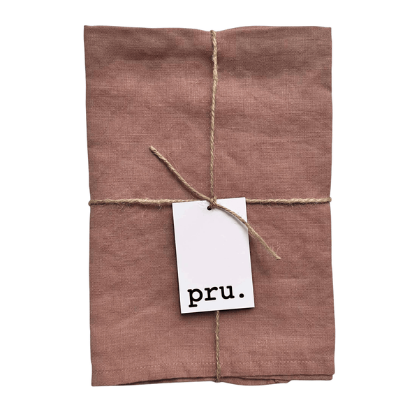 100% Linen Napkins OEKO-TEX® Certified – Faded Blush X2