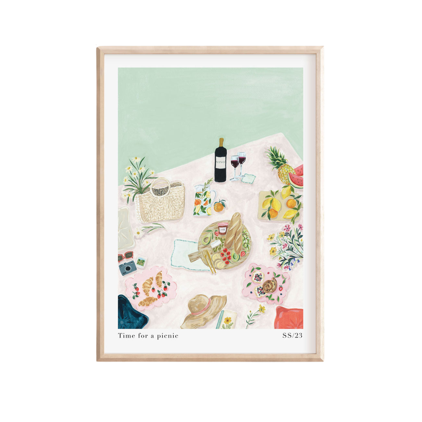 Time For A Picnic Art Print