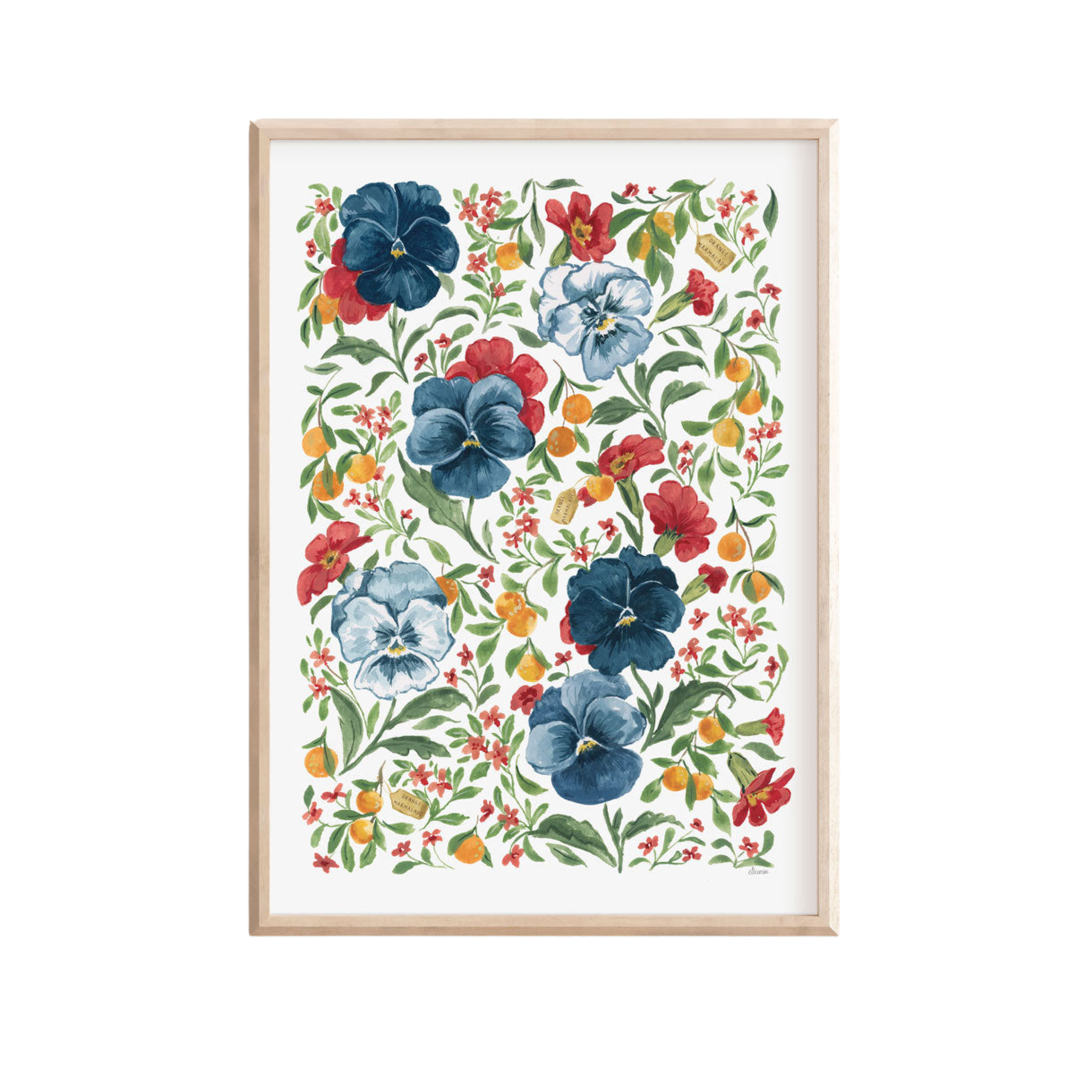 Orange Marmalade Art Print