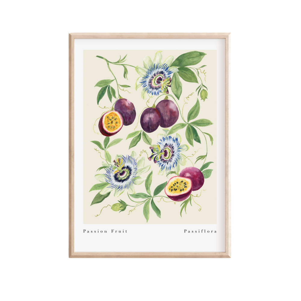 Passion Fruit Art Print