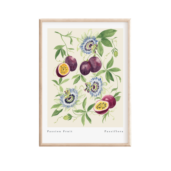 Passion Fruit Art Print-
