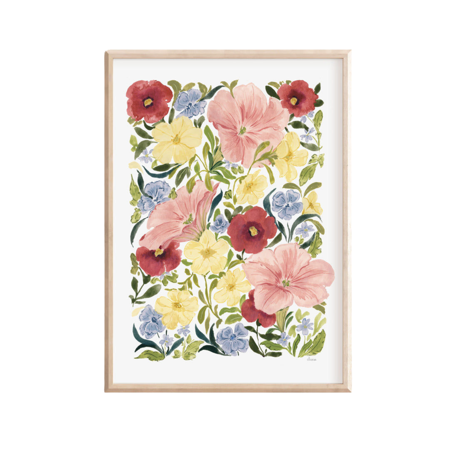 Petunia Blooms Art Print