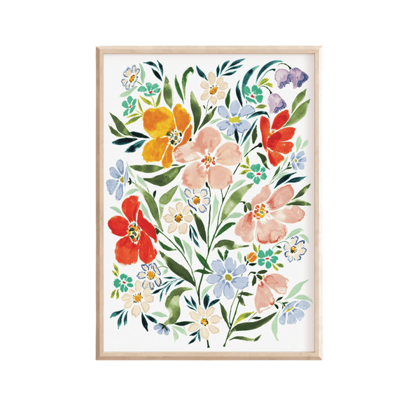 Joyful Florals Art Print-