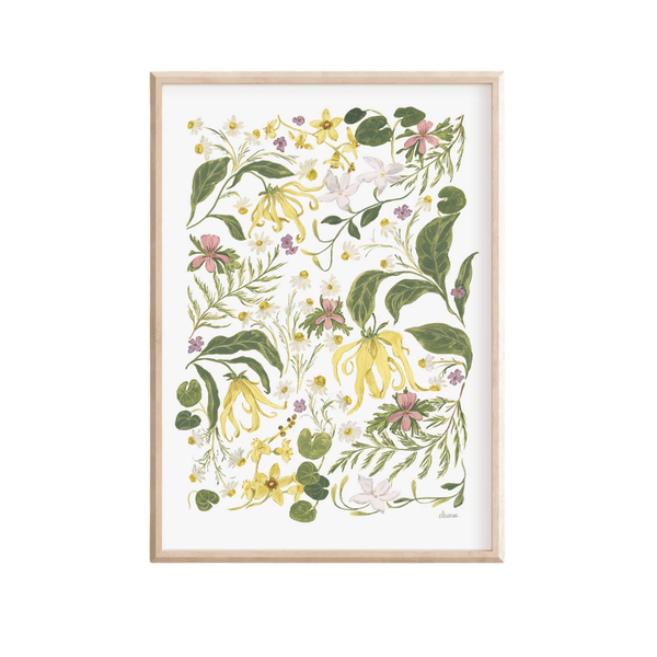 Botanical Whisper Art Print-