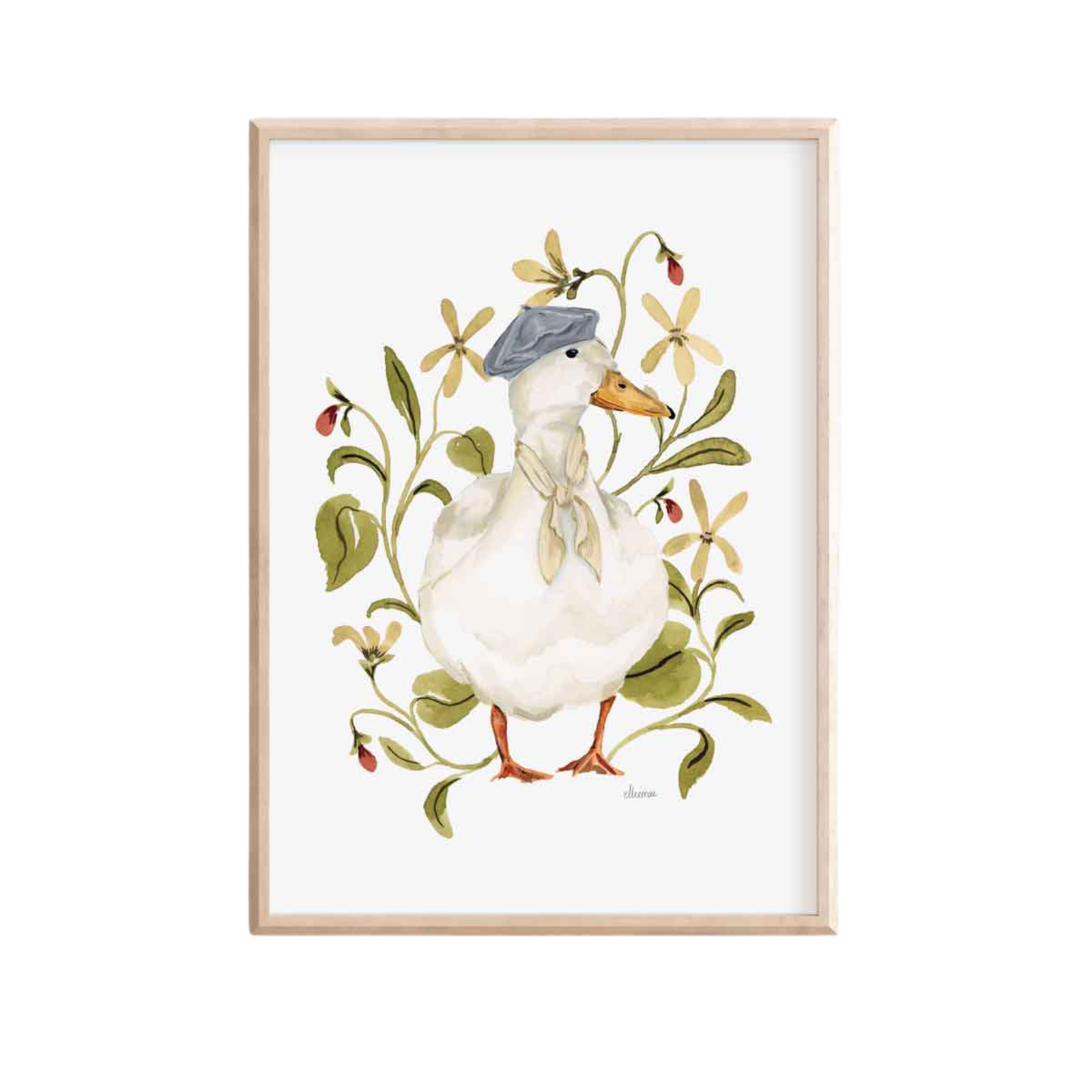 A Pause In The Petals Art Print