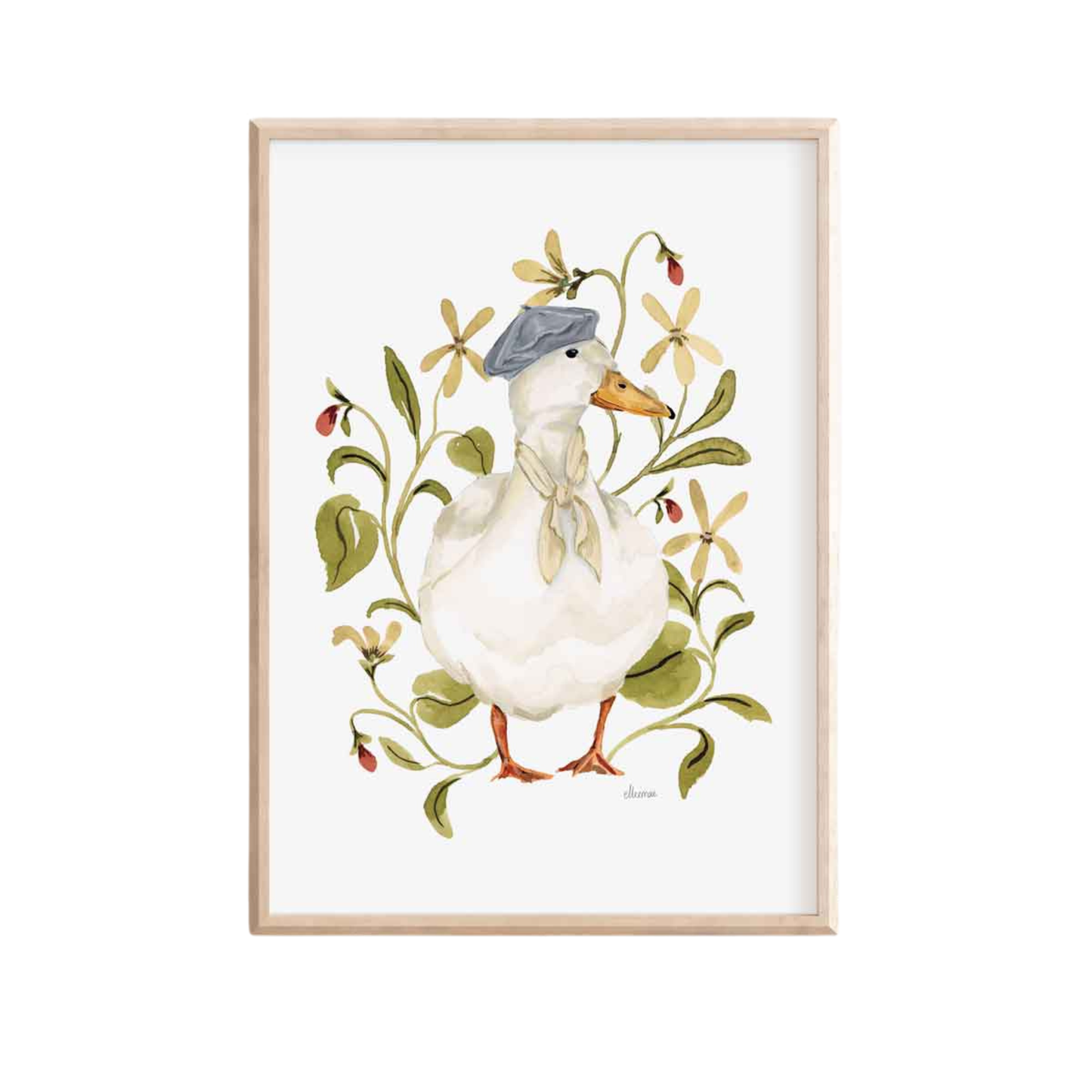 A Pause In The Petals Art Print