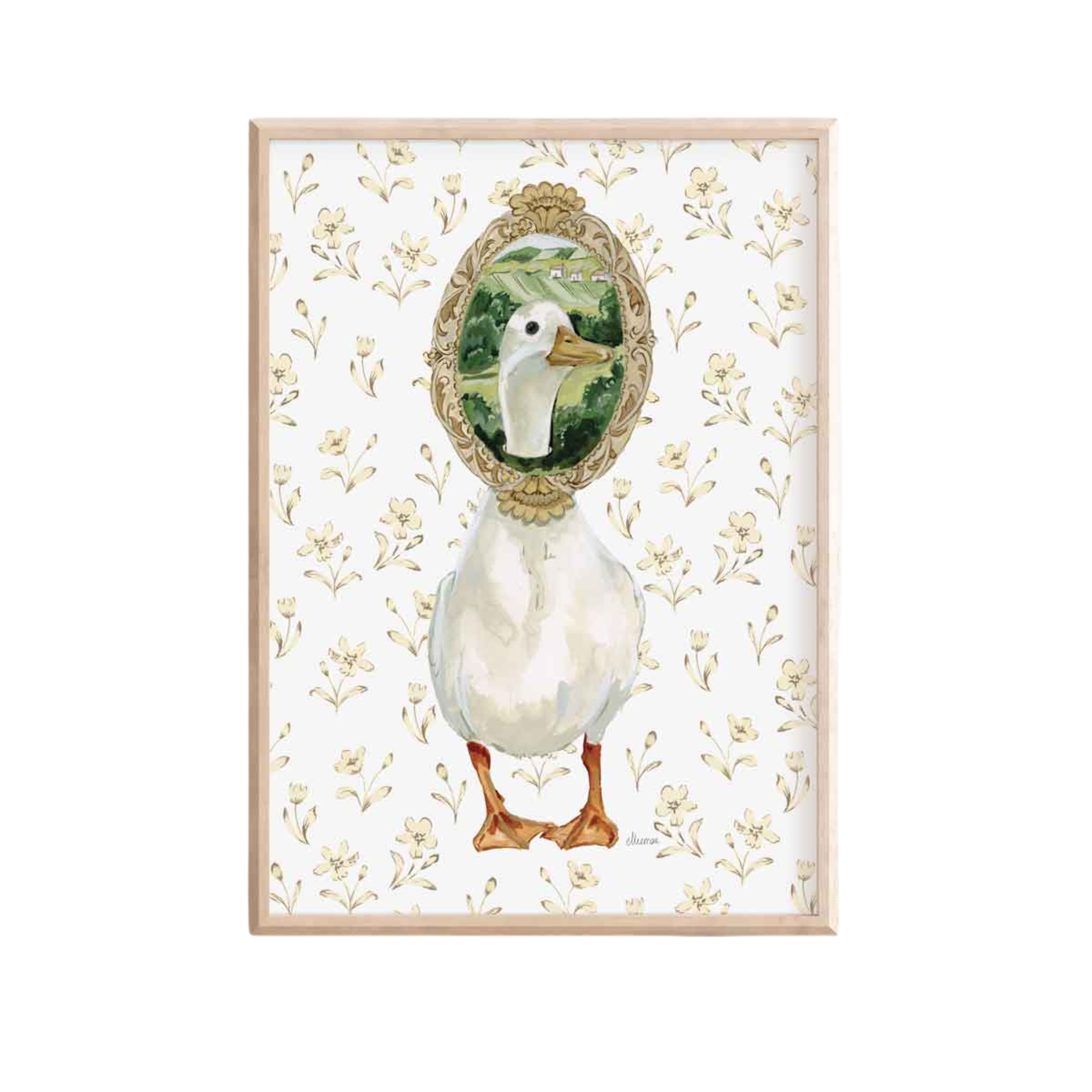 A work of Art Art Print