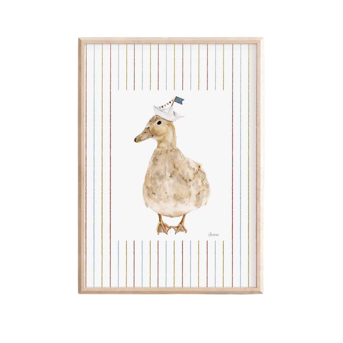 Beyond The Pond Art Print