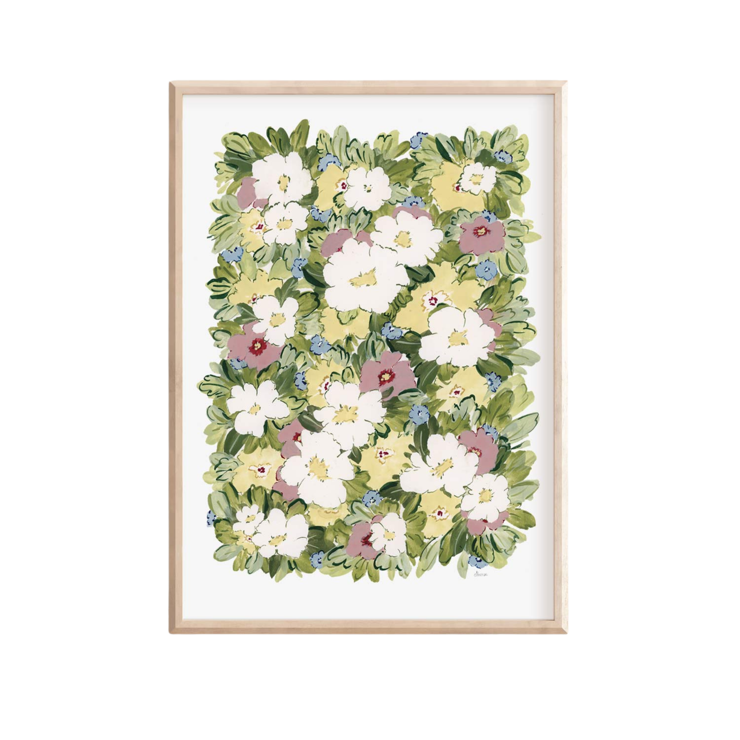 Petals In Harmony Art Print