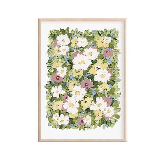 Petals In Harmony Art Print