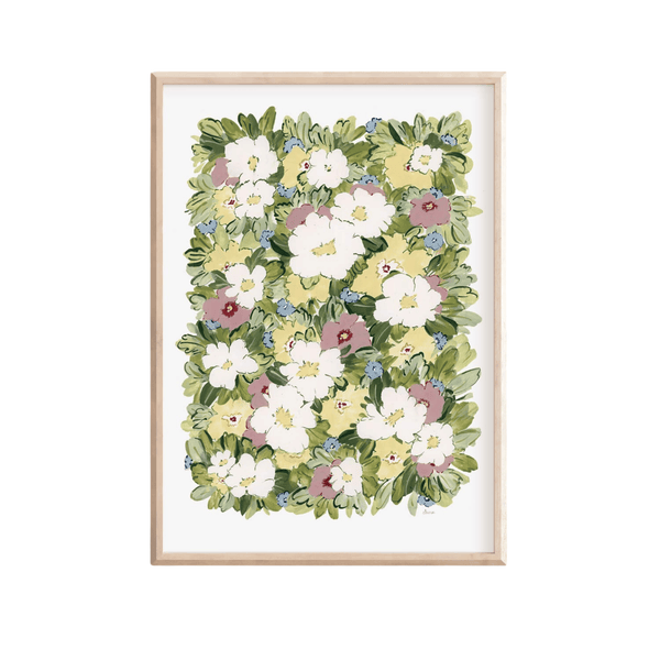Petals In Harmony Art Print-