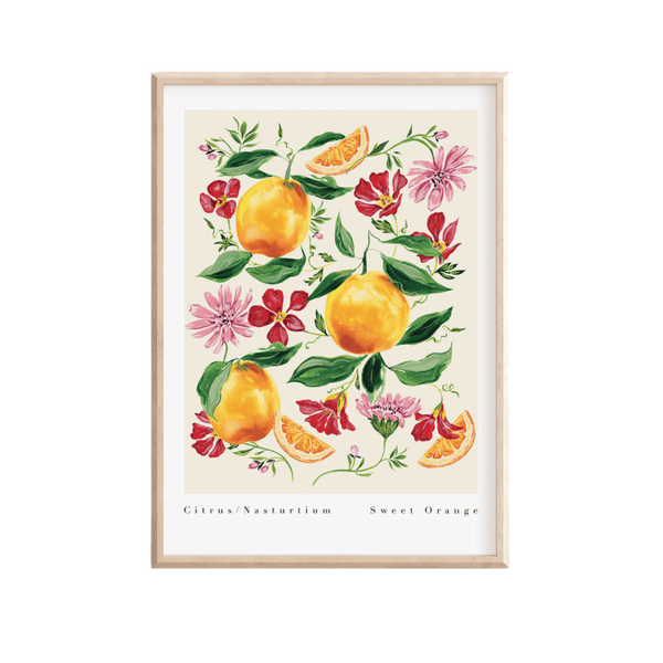 Sweet Orange Art Print-