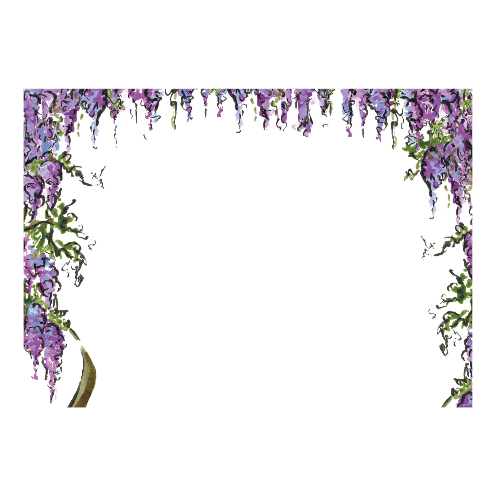 Wisteria Hysteria Notecards
