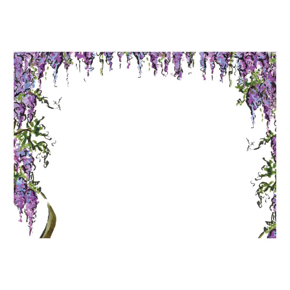 Wisteria Hysteria Notecards
