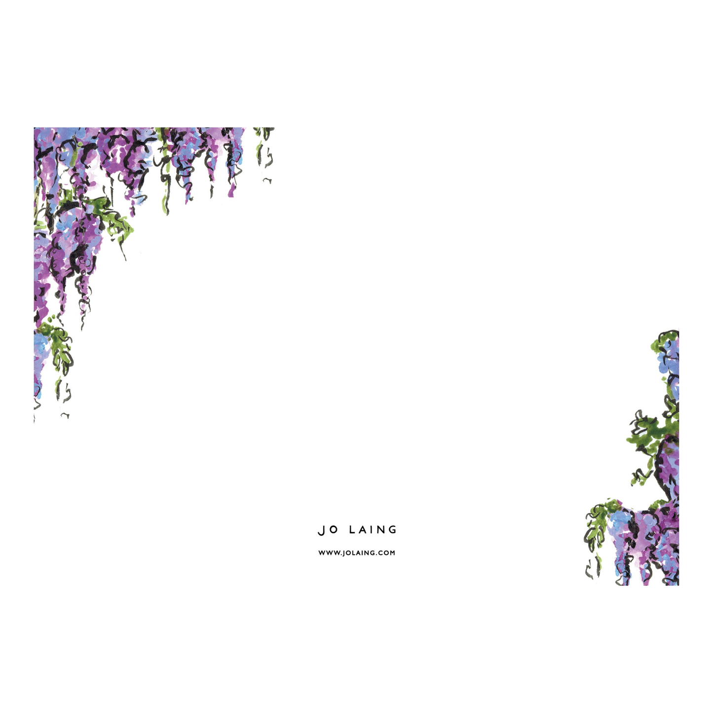 Wisteria Hysteria Notecards