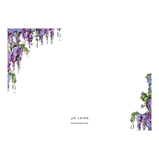 Wisteria Hysteria Notecards