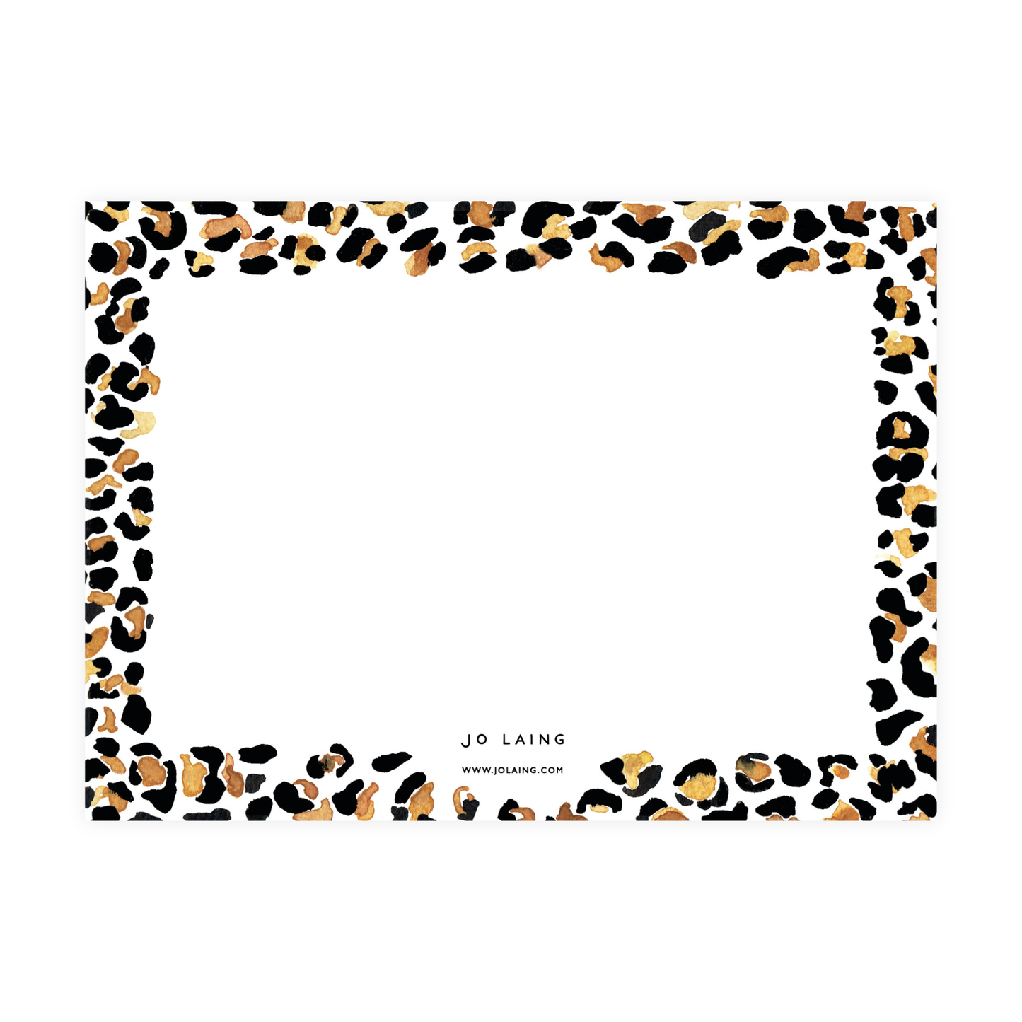 Leopard Print Notecards