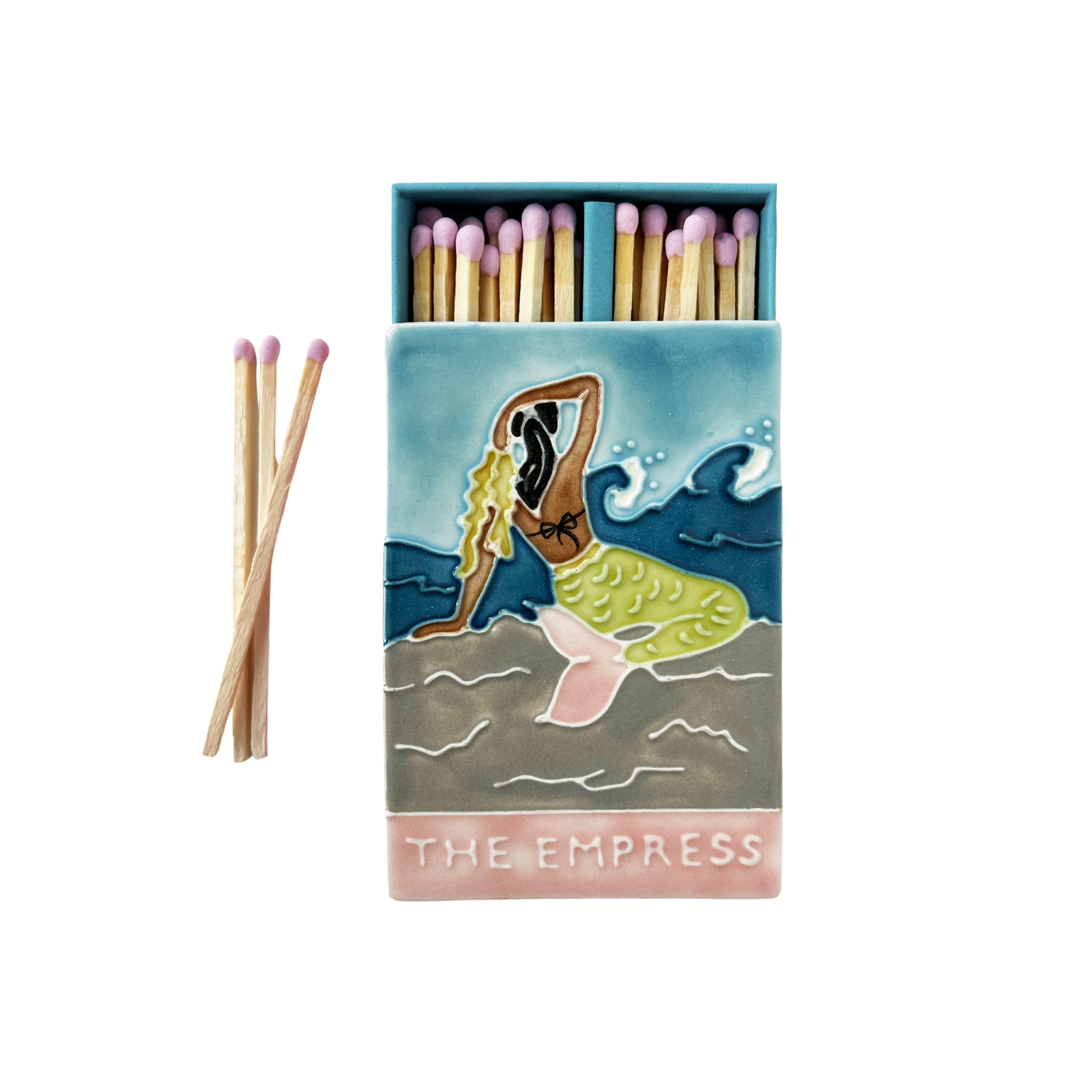 The Empress Ceramic Matchbox