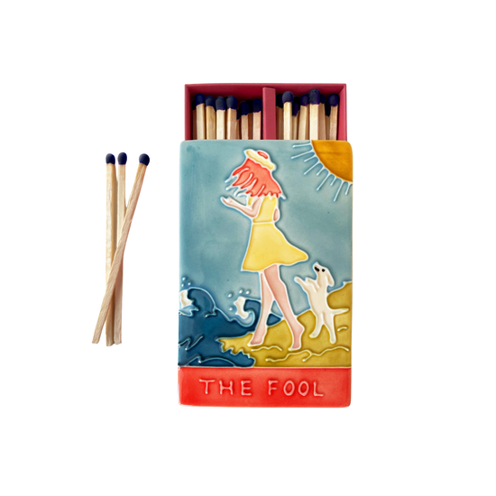 The Fool Ceramic Matchbox
