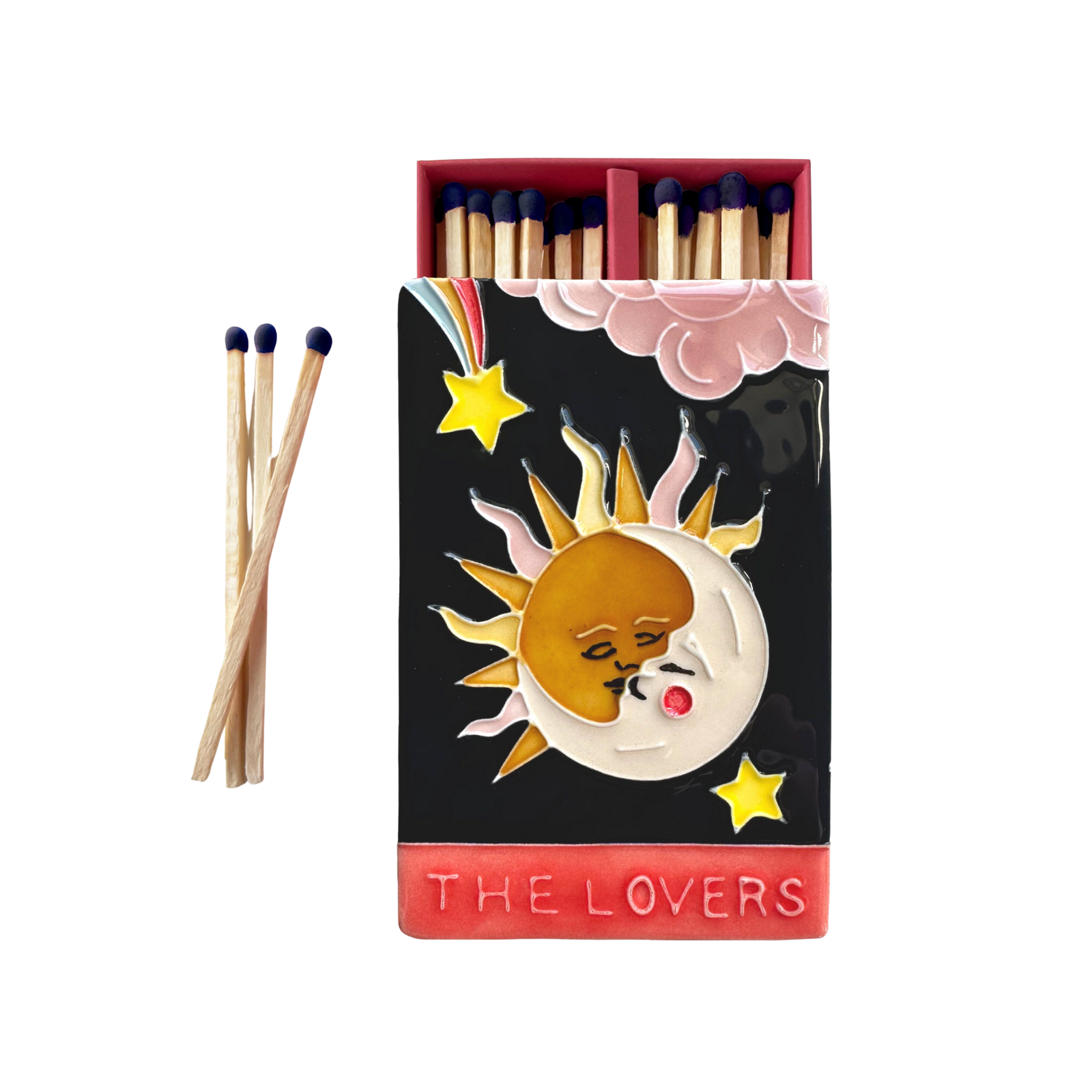 The Lovers Ceramic Matchbox