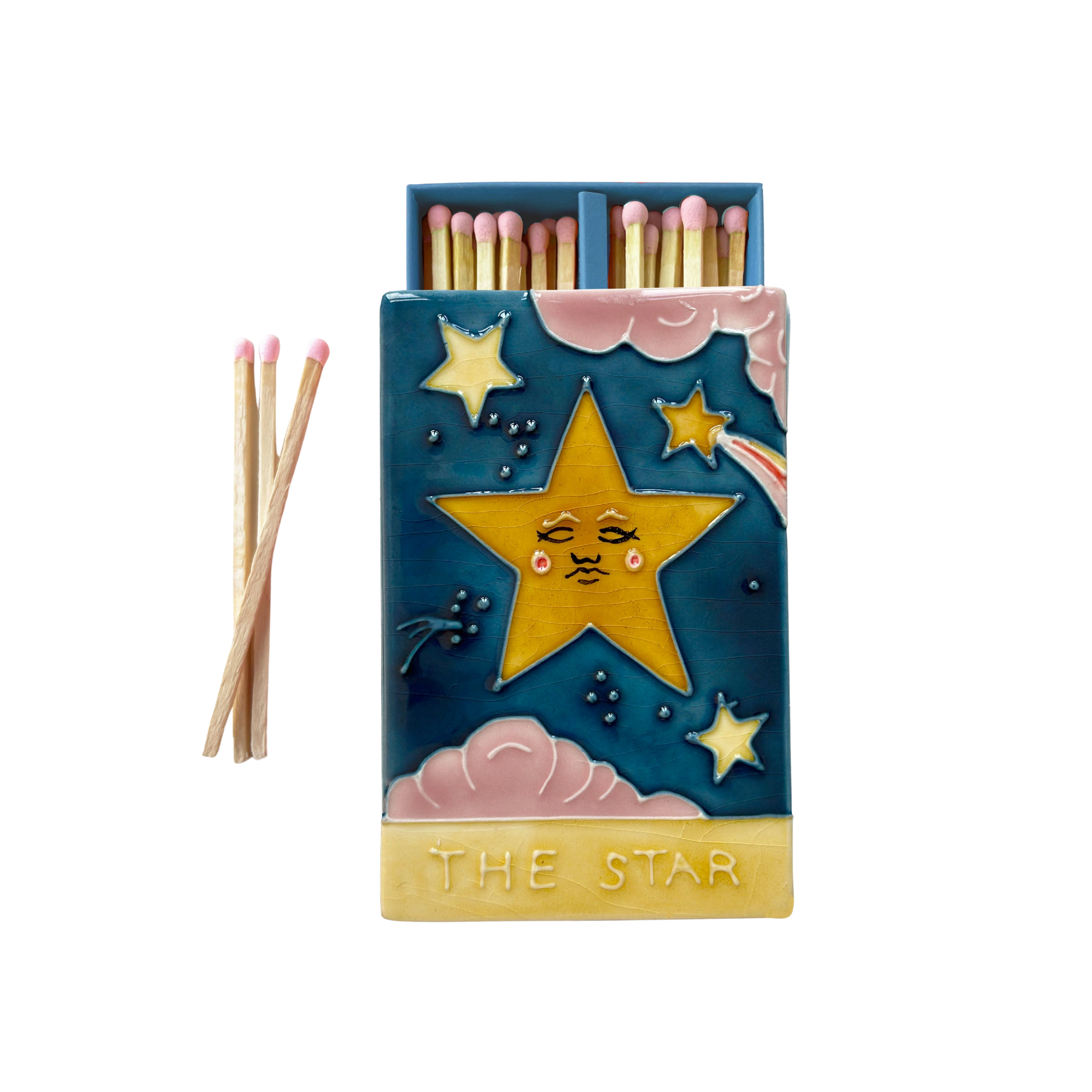 The Star Ceramic Matchbox