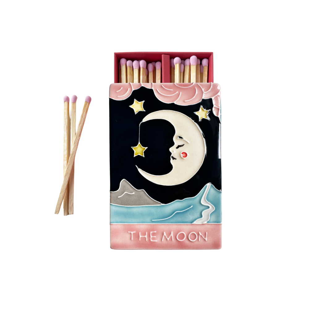 The Moon II Ceramic Matchbox