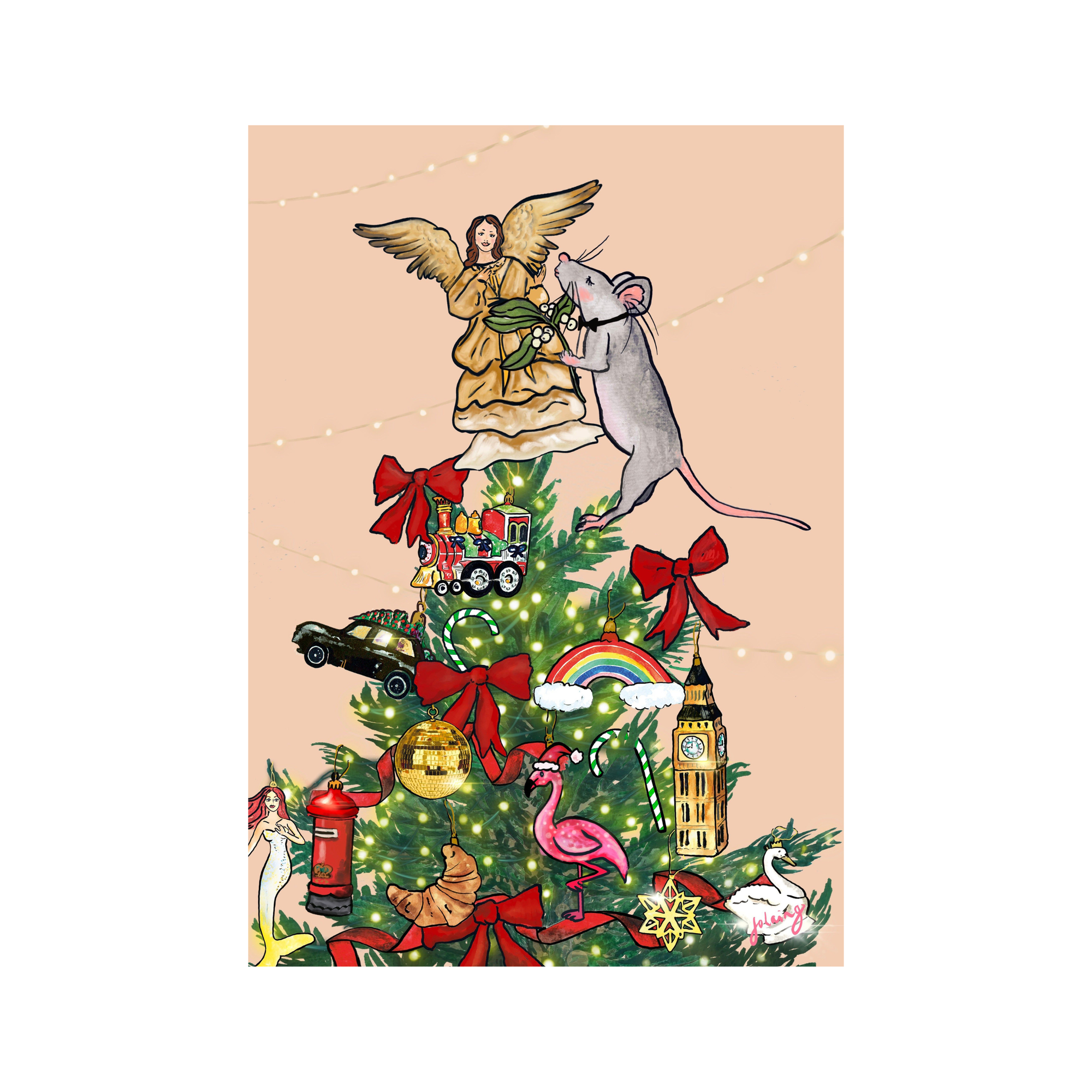 High Climber Christmas Cards - Set of 6