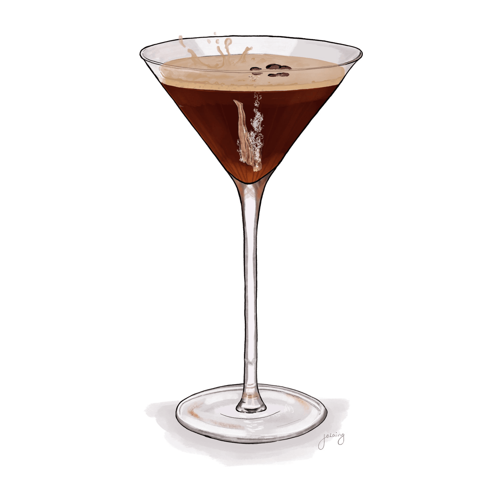 Martini Time Art Print