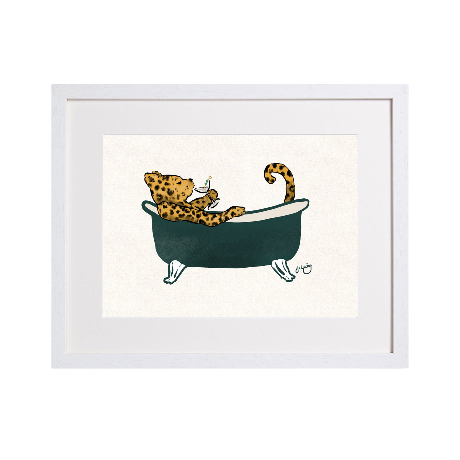 Bath Time Art Print