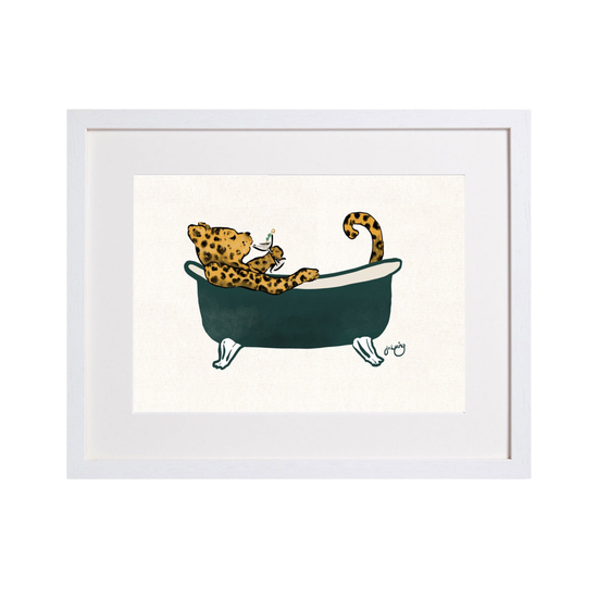 Bath Time Art Print