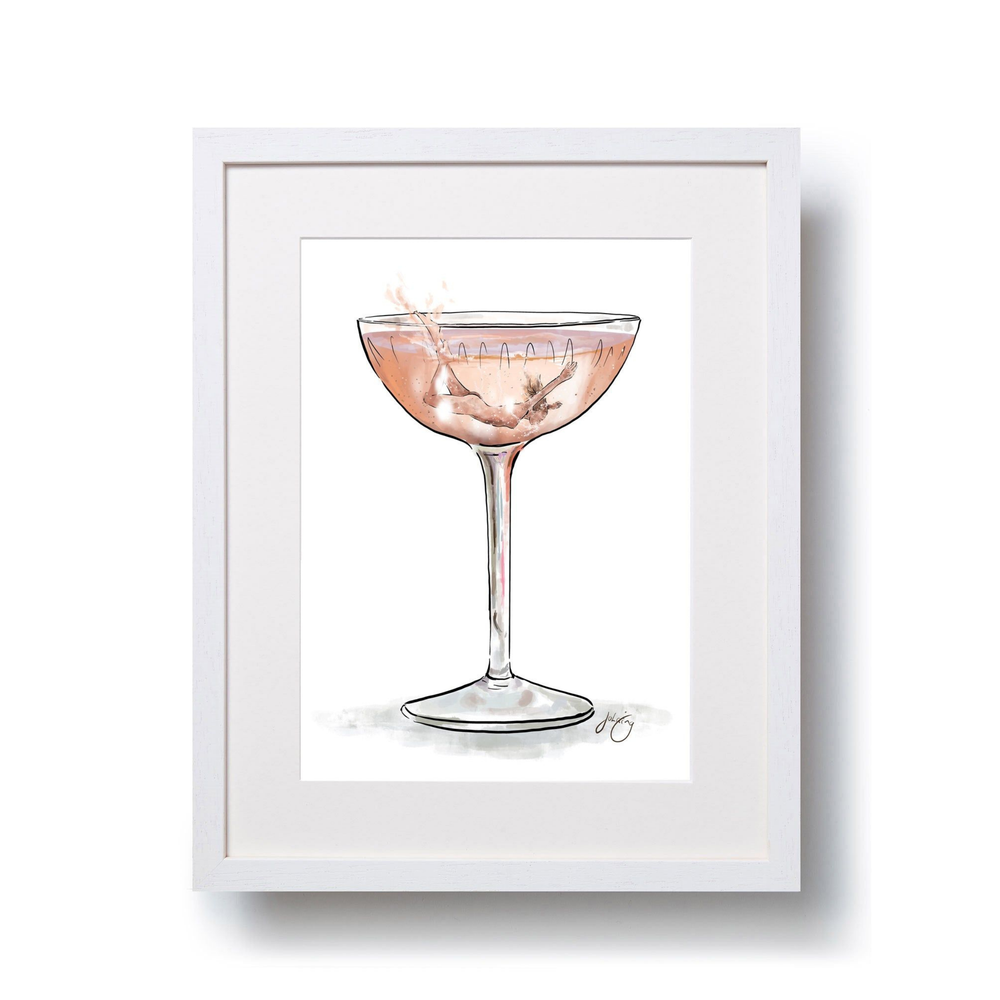 Make it a Rose Art Print