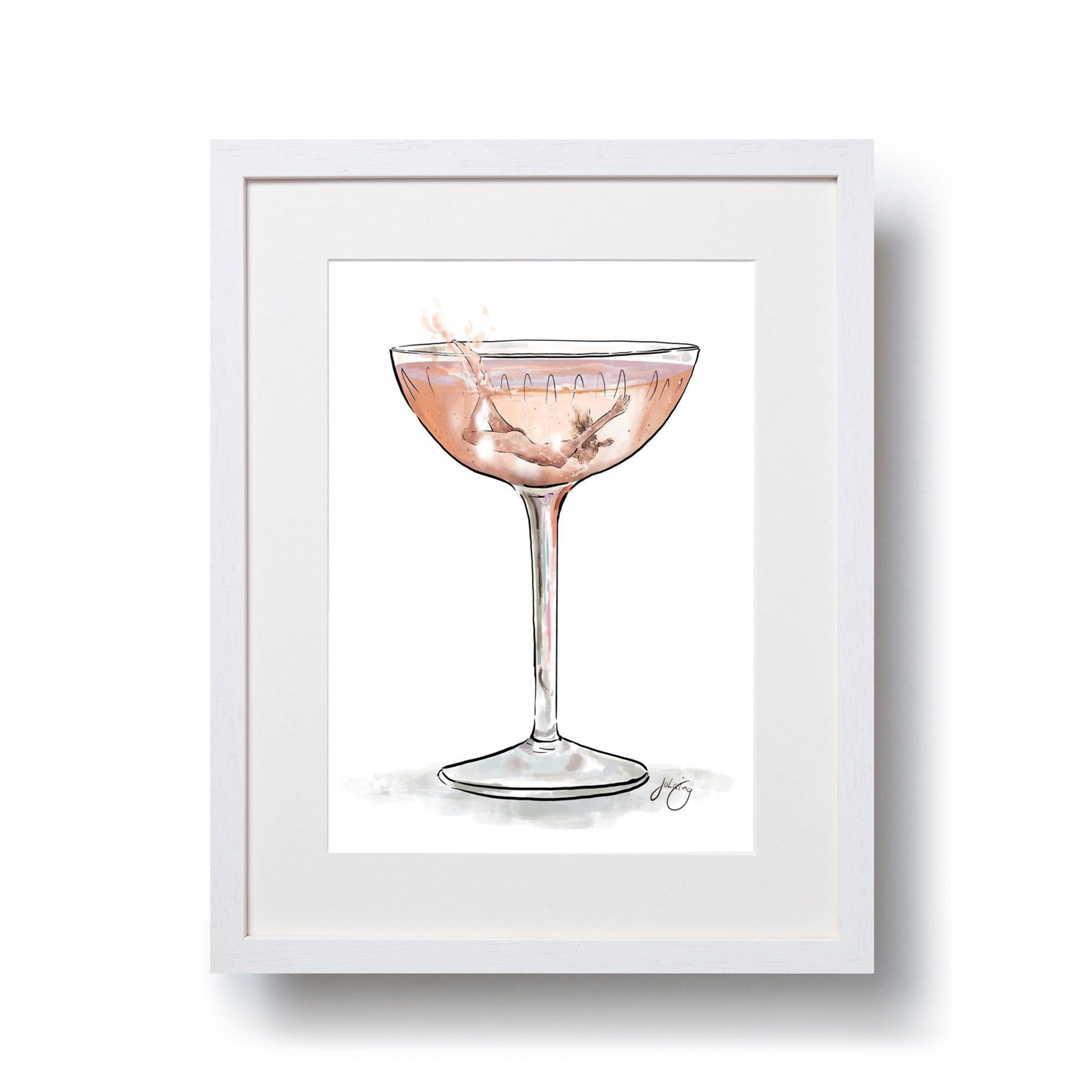 Make it a Rose Art Print