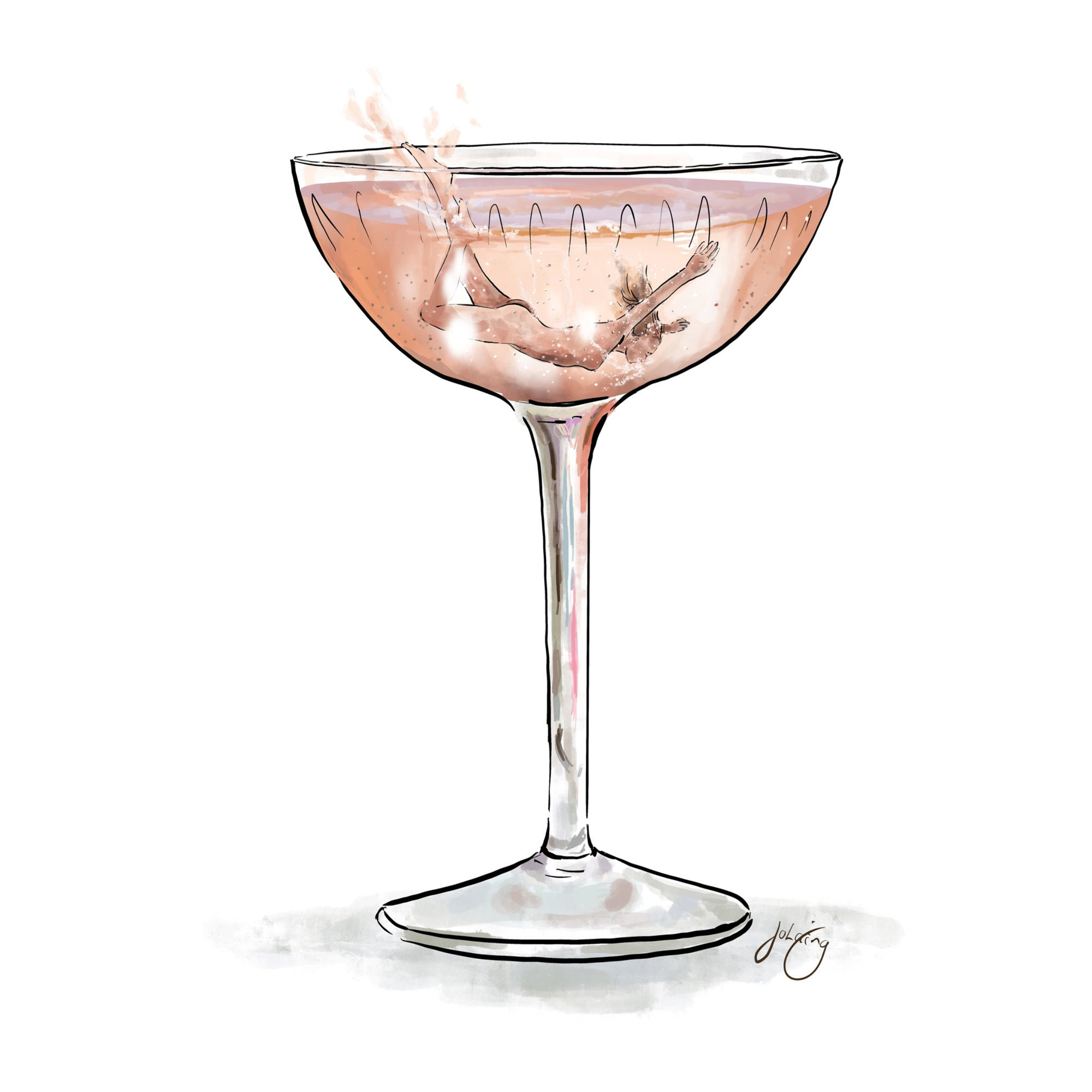 Make it a Rose Art Print