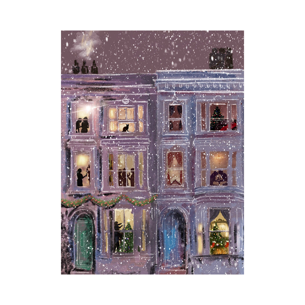 What Are You Doing Tonight Christmas Cards - Set of 6