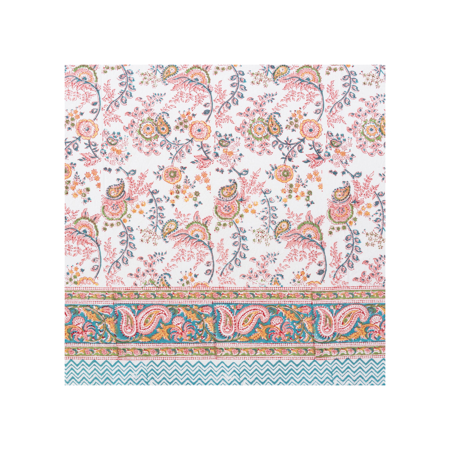 Meadow Tablecloth In Pink