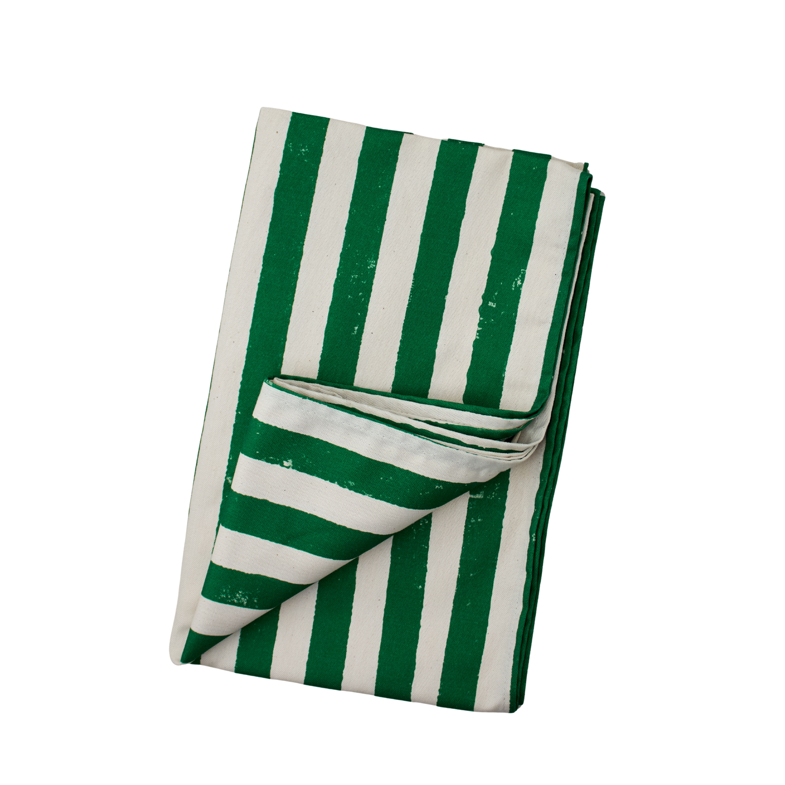 Christmas Green Stripe Runner
